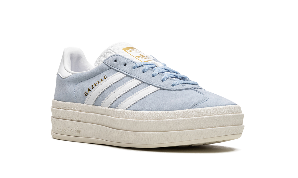 Adidas Gazelle Bold Clear Sky (Women's) ID6991 SneakerMood Front three-quarter view