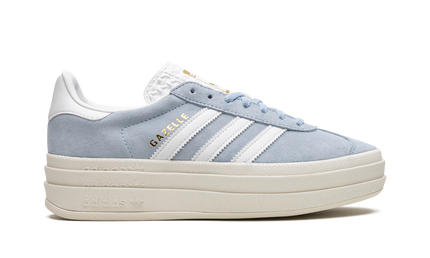 Adidas Gazelle Bold Clear Sky (Women's) ID6991 SneakerMood Side view, toe pointing right