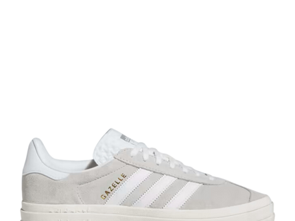 Adidas Gazelle Bold Grijs HQ6893 SneakerMood Side view toe pointing right