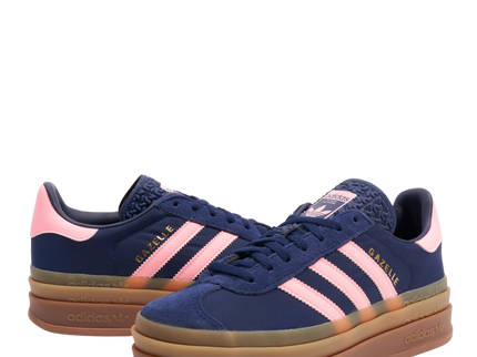 Adidas Gazelle Bold 'Pink Spark' IG4390 SneakerMood Pair front three-quarter view