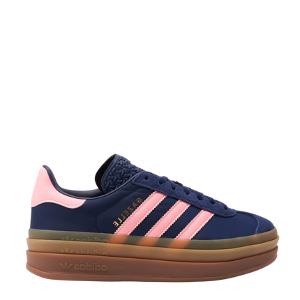 Adidas Gazelle Bold 'Pink Spark' IG4390 SneakerMood Side view toe pointing right