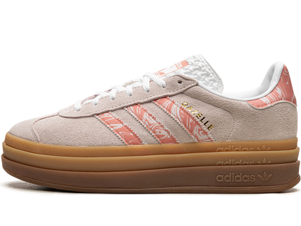 Adidas Gazelle Bold Putty Mauve (Women's) ID3739 SneakerMood Side view, toe pointing left