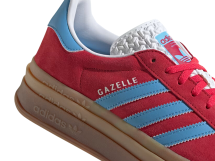 Adidas Gazelle Bold "Semi Blue" WMNS IE0421 SneakerMood Side detail