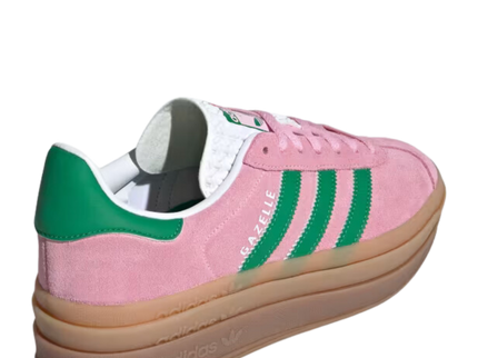 Adidas Gazelle Bold "True Pink" WMNS IE0420 SneakerMood Rear three-quarter view