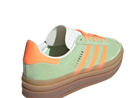 Adidas Gazelle Bold W Semi Green Spark IH7495 SneakerMood Rear three-quarter view
