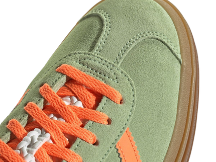 Adidas Gazelle Bold W Semi Green Spark IH7495 SneakerMood Upper detail