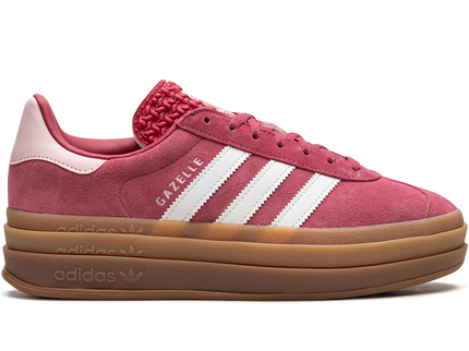 Adidas Gazelle Bold Wild Pink (Womens) ID6997 SneakerMood Side view, toe pointing right