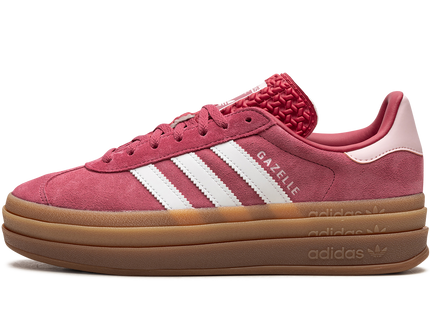 Adidas Gazelle Bold Wild Pink (Womens) ID6997 SneakerMood Side view, toe pointing left