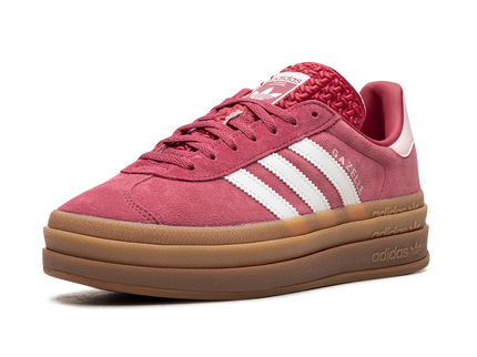 Adidas Gazelle Bold Wild Pink (Womens) ID6997 SneakerMood Front three-quarter view