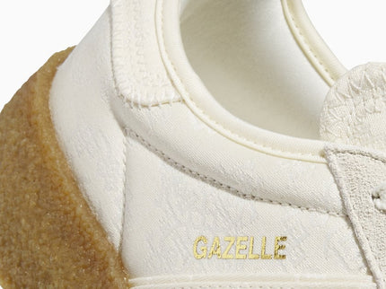 Adidas Gazelle Crepe CLOT By Edison Chen Crew White JR5410 SneakerMood Heel detail
