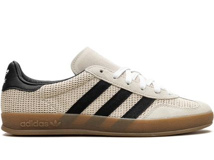 Adidas Gazelle Indoor Aluminum Core Black IH4769 SneakerMood Side view, toe pointing right