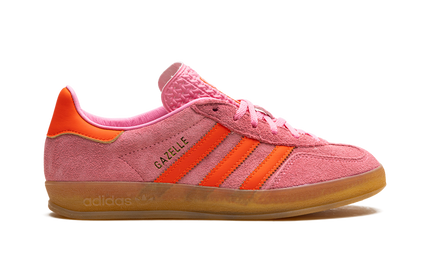 Adidas Gazelle Indoor Beam Pink (Women's) IE1058 SneakerMood Side view, toe pointing right