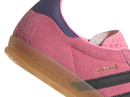 Adidas Gazelle Indoor Bliss Pink Purple IE7002 SneakerMood Heel detail