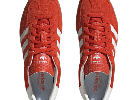Adidas Gazelle Indoor Bold Orange HQ8718 SneakerMood Pair top view