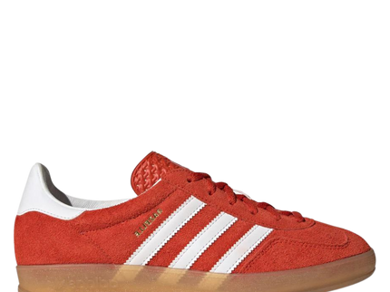 Adidas Gazelle Indoor Bold Orange HQ8718 SneakerMood Side view toe pointing right