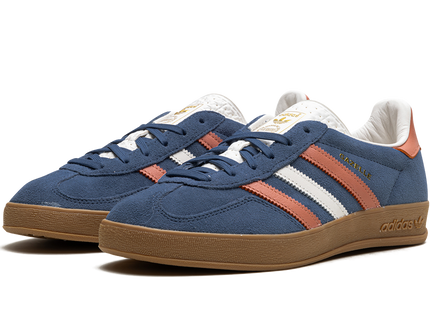 Adidas Gazelle Indoor Preloved Ink IG1640 SneakerMood Pair, front three-quarter view