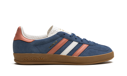Adidas Gazelle Indoor Preloved Ink IG1640 SneakerMood Side view, toe pointing right