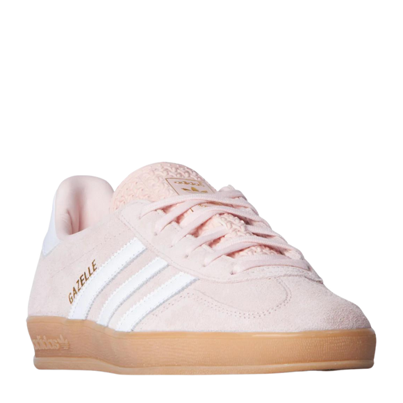Adidas Gazelle Indoor Sandy Pink Gum IH5484 SneakerMood Front three-quarter view