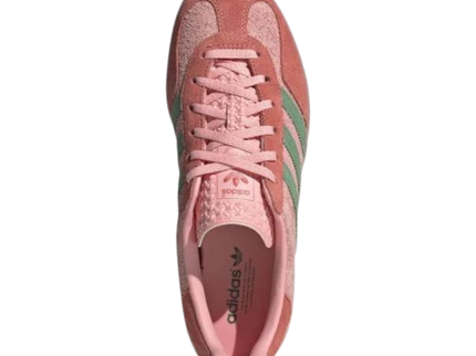 Adidas Gazelle Indoor Semi Pink Green IG6782 SneakerMood Top view