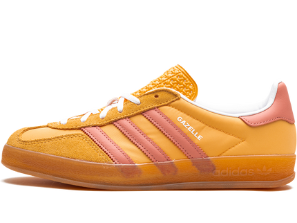 Adidas Gazelle Indoor Semi Spark Clay (Women's) IE2959 SneakerMood Side view, toe pointing left
