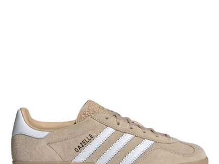Adidas Gazelle Indoor W "Magic Beige" IH5482 SneakerMood Side view toe pointing right