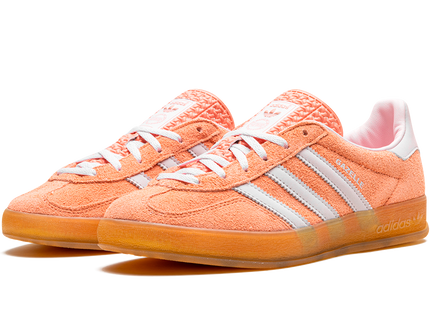 Adidas Gazelle Indoor Wonder Clay IE2946 SneakerMood Pair, front three-quarter view