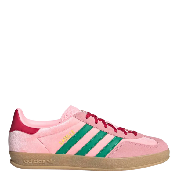 Adidas Gazelle Indoors "Bold Pink" JI2713 SneakerMood Side view toe pointing right
