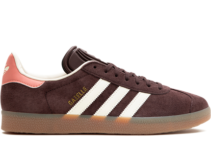 Adidas Gazelle Shadow Brown IF3233 SneakerMood Side view, toe pointing right