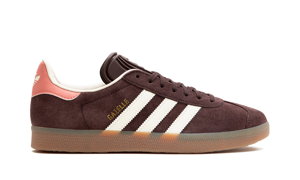 Adidas Gazelle Shadow Brown IF3233 SneakerMood Side view, toe pointing right