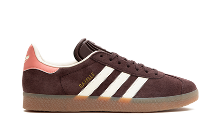 Adidas Gazelle Shadow Brown IF3233 SneakerMood Side view, toe pointing right