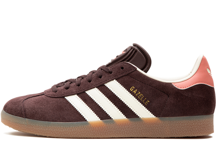 Adidas Gazelle Shadow Brown IF3233 SneakerMood Side view, toe pointing left