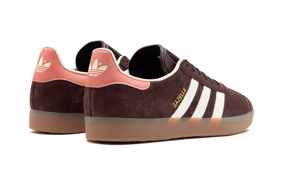 Adidas Gazelle Shadow Brown IF3233 SneakerMood Pair, rear three-quarter view