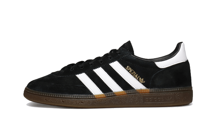 Adidas Handball Spezial Black Gum DB3021 SneakerMood Side view, toe pointing left