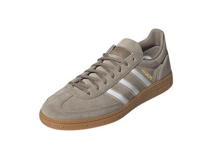 Adidas Handball Spezial Chalky Brown White Magic Beige JH5443 SneakerMood Front three-quarter view