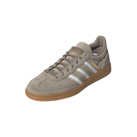 Adidas Handball Spezial Chalky Brown White Magic Beige JH5443 SneakerMood Front three-quarter view