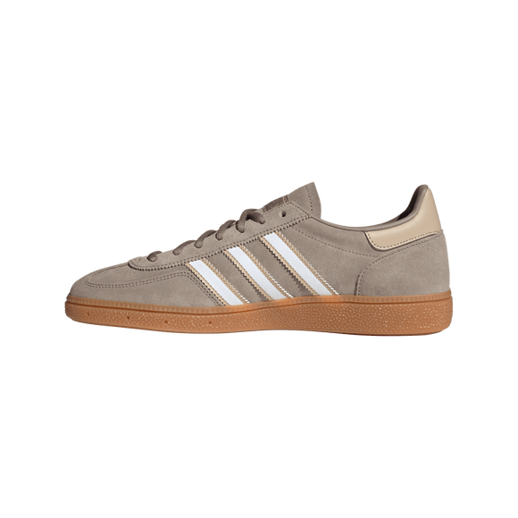 Adidas Handball Spezial Chalky Brown White Magic Beige JH5443 SneakerMood Side view, toe pointing left