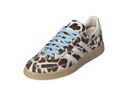 Adidas Handball Spezial Cow Print Crystal Linen (Women's) KI6677 SneakerMood Front three-quarter view