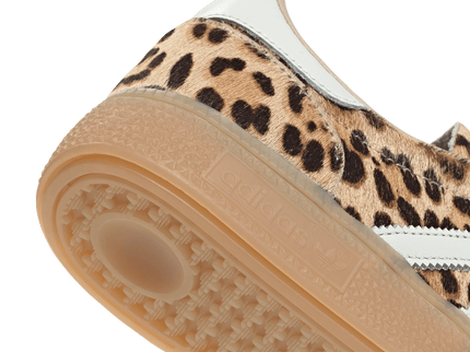 Adidas Handball Spezial Leopard Magic Beige KI6678 SneakerMood Heel and outsole detail