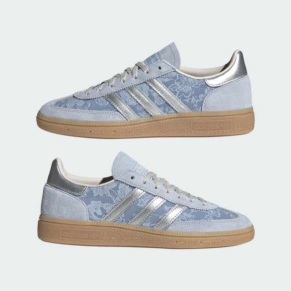 Adidas Handball Spezial Liberty London Delft Blue IH4505 SneakerMood Pair, side profiles