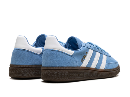 Adidas Handball Spezial Light Blue Cloud White (GS) JI2902 SneakerMood Pair, rear three-quarter view
