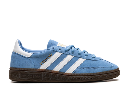 Adidas Handball Spezial Light Blue Cloud White (GS) JI2902 SneakerMood Side view, toe pointing right