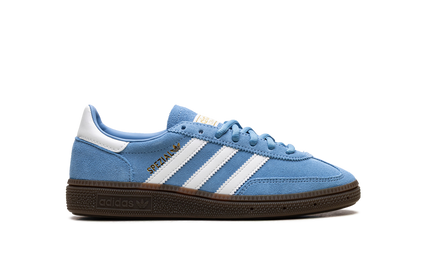 Adidas Handball Spezial Light Blue Cloud White (GS) JI2902 SneakerMood Side view, toe pointing right