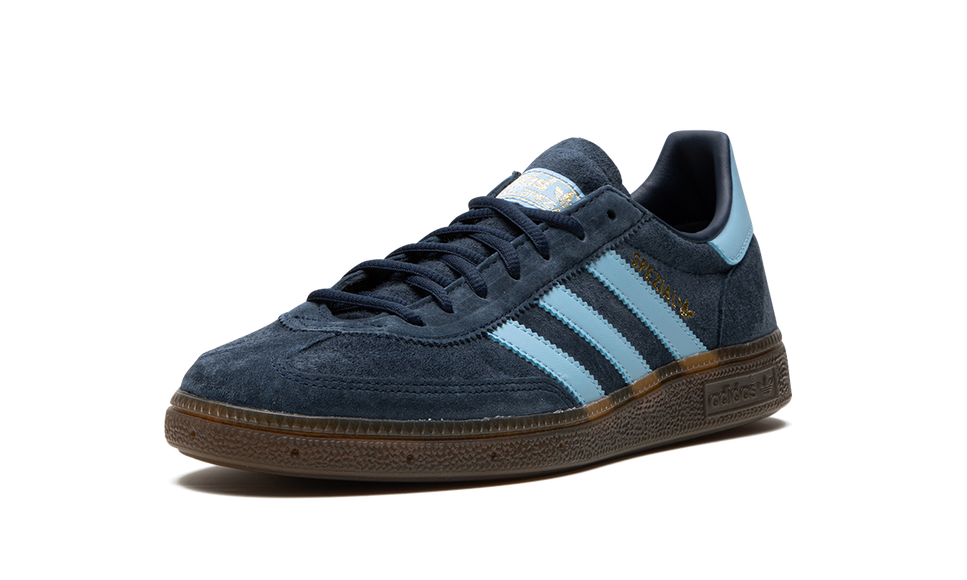 Adidas Handball Spezial Navy Gum BD7633 SneakerMood Front three-quarter view
