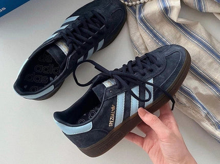 Adidas Handball Spezial Navy Gum BD7633 SneakerMood Lifestyle view