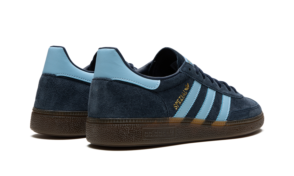 Adidas Handball Spezial Navy Gum BD7633 SneakerMood Pair, rear three-quarter view