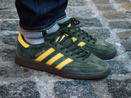 Adidas Handball Spezial Night Cargo EF5748 SneakerMood On feet, front view