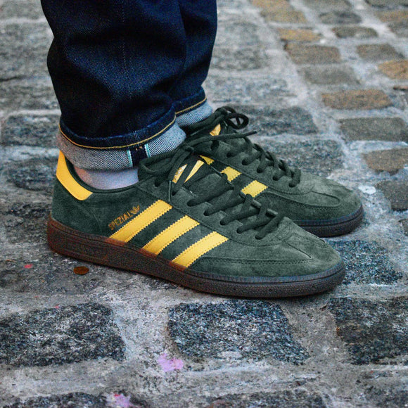Adidas Handball Spezial Night Cargo EF5748 SneakerMood On feet, front view