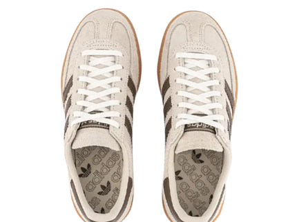 Adidas Handball Spezial Off White - Earth Strata JQ8903 SneakerMood Pair top view