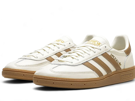 Adidas Handball Spezial Off White Gum IF4265 SneakerMood Pair, front three-quarter view