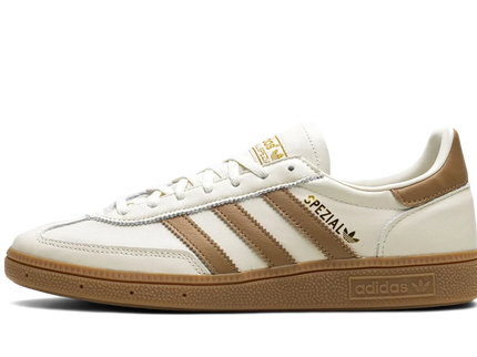Adidas Handball Spezial Off White Gum IF4265 SneakerMood Side view, toe pointing left